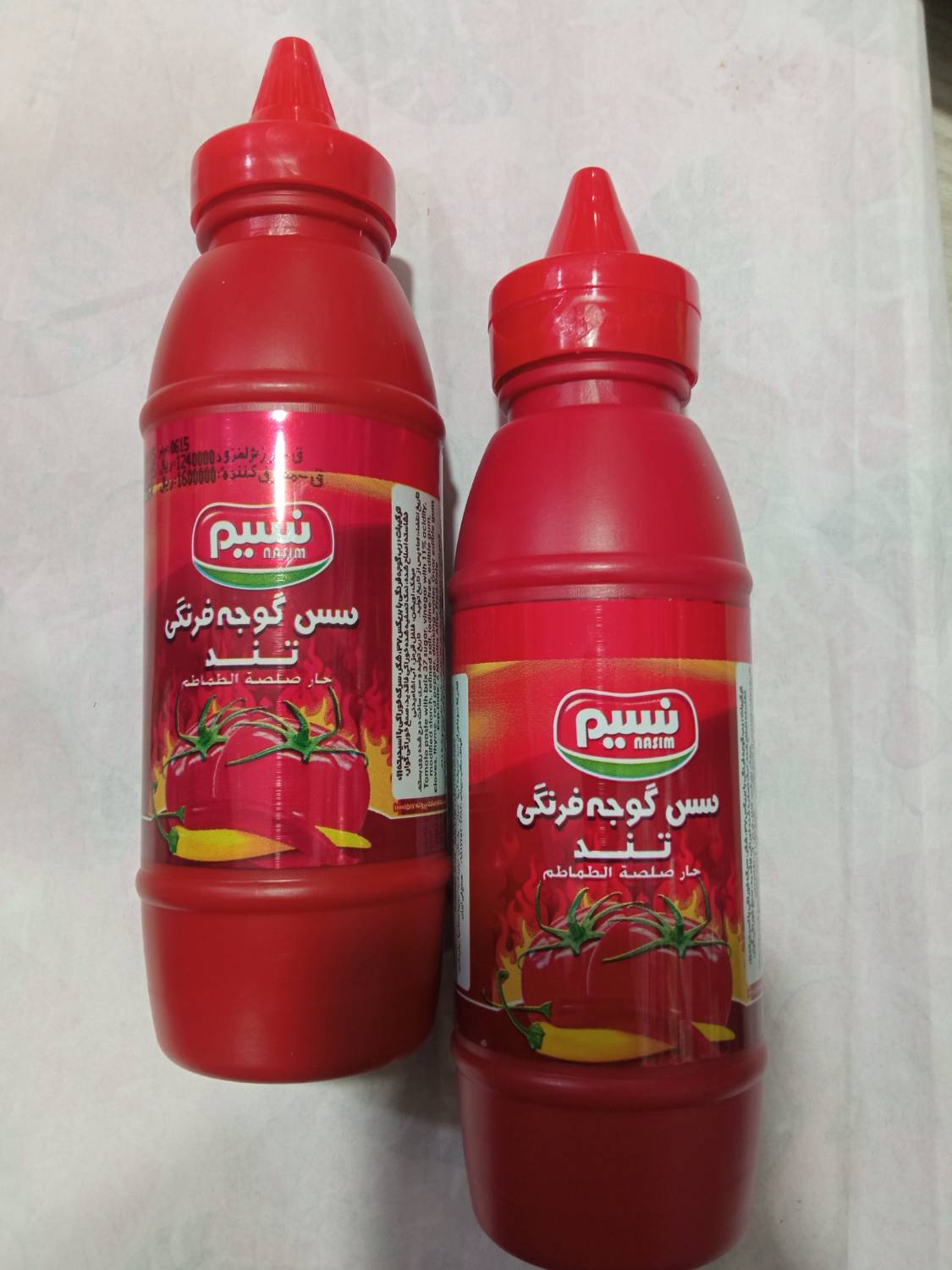 سس گوجه رنگی تند 
