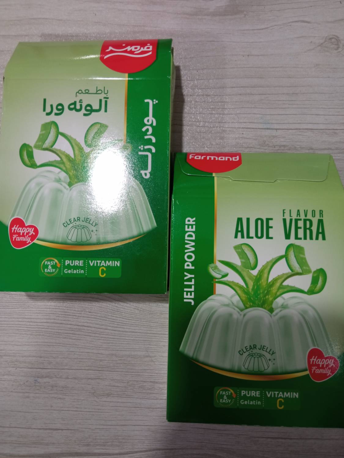 پودر ژله آلوئه ورا 